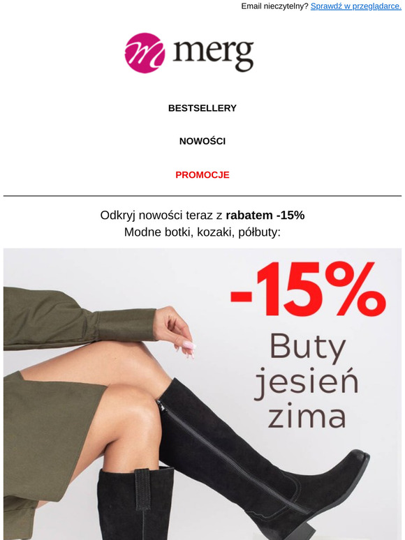 💥 Buty ekstra z rabatem 15%, Botki, Kozaki, Półbuty