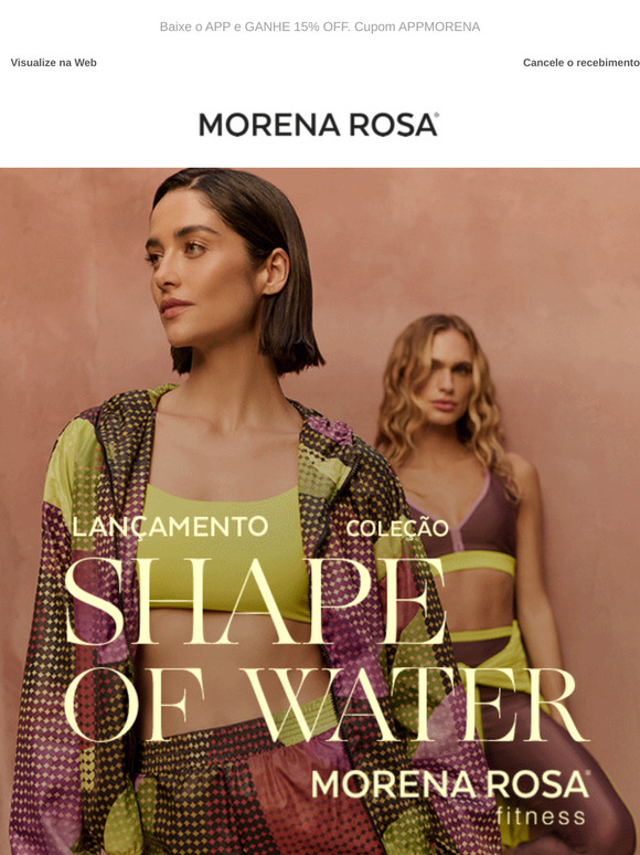 💥 Lançamento: SHAPE OF WATER 💪🏼