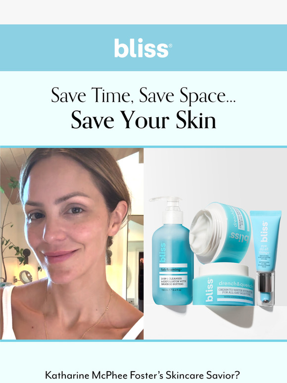 Bliss The Essentials Kit Katharine McPhee Foster’s Three Steps to a
