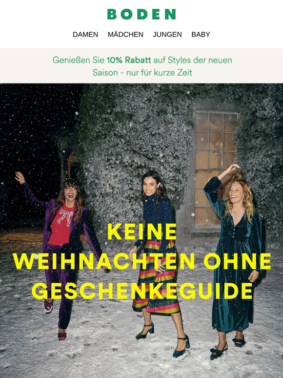 Der Geschenke-Guide-Teaser ist hier🎁