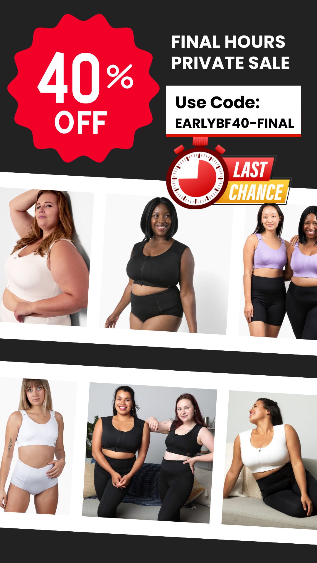 Take 40% OFF Sitewide with code: EARLYBF40-FINAL