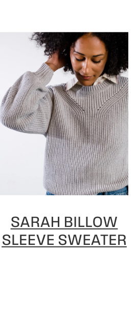 Shop Sarah Billow Sleeve Sweater