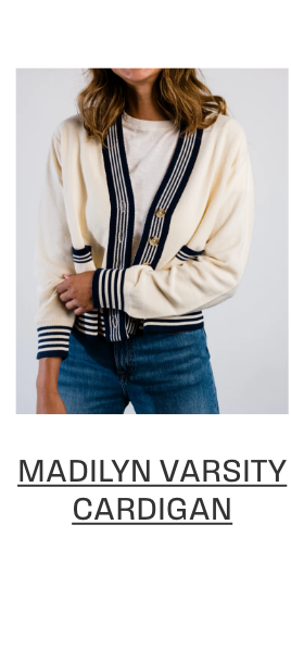 Shop Madilyn Varsity Cardigan