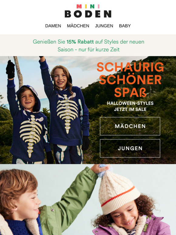 Eine Jacke, vier Tragemöglichkeiten