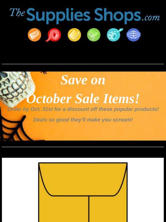 October Sale Items!!
