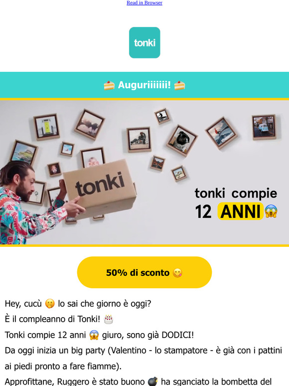 Tonki compie 12 anni! 🍰