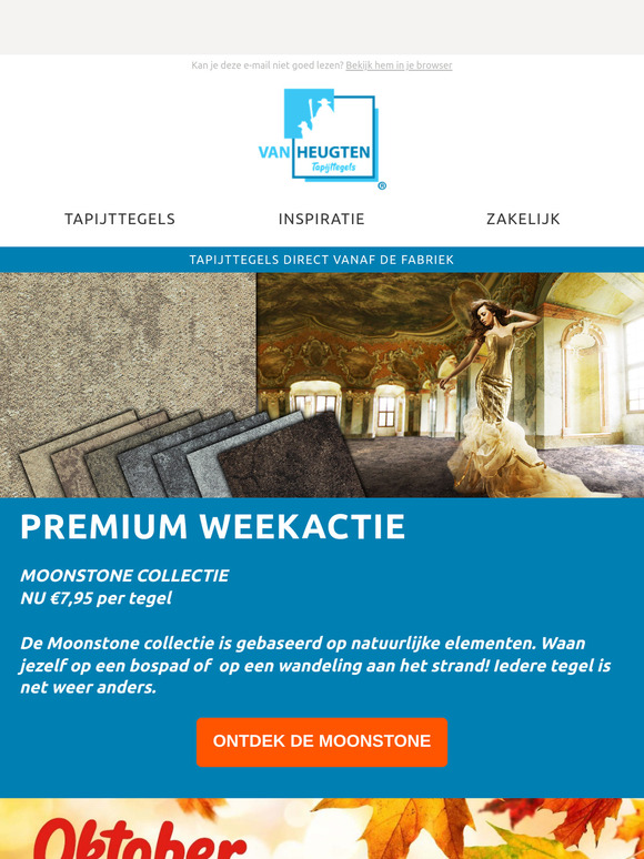 🌕 PREMIUM WEEKACTIE: Moonstone tapijttegel NU €7,95