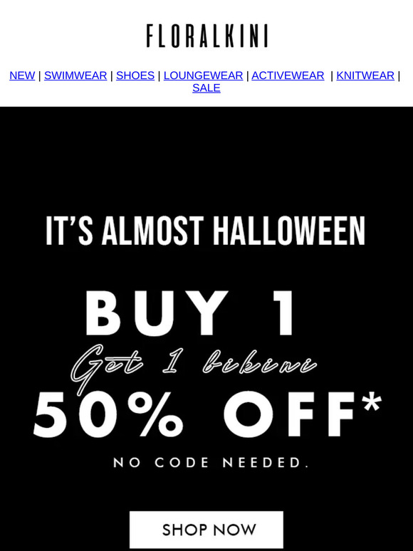👻Spooky Halloween Sale: Buy 1, get 1 50% off