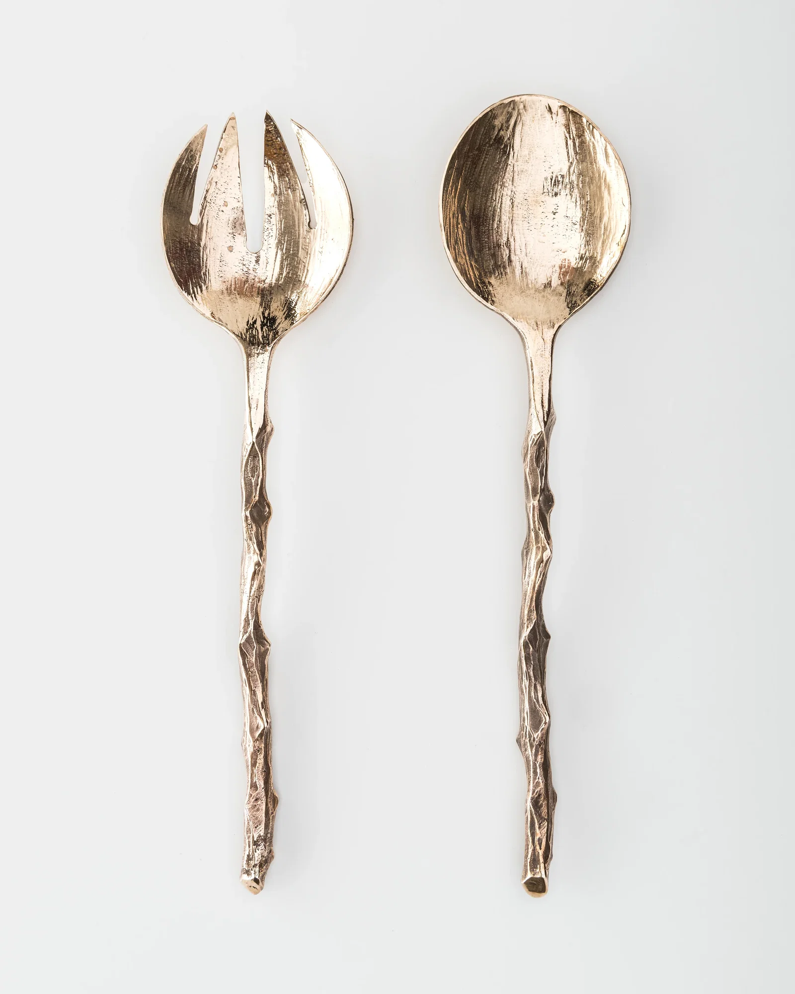 Image of Rose Branch Bronze Cutlery Server by Osanna Visconti