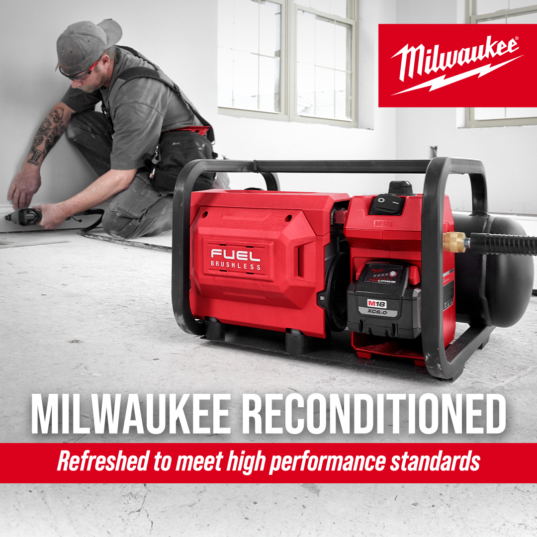 Milwaukee Reconditioned | Refreshed To Meet High Performance Standards