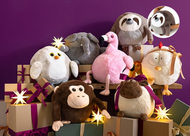 800755 MONT CHALET Kids Kuscheltierkissen 