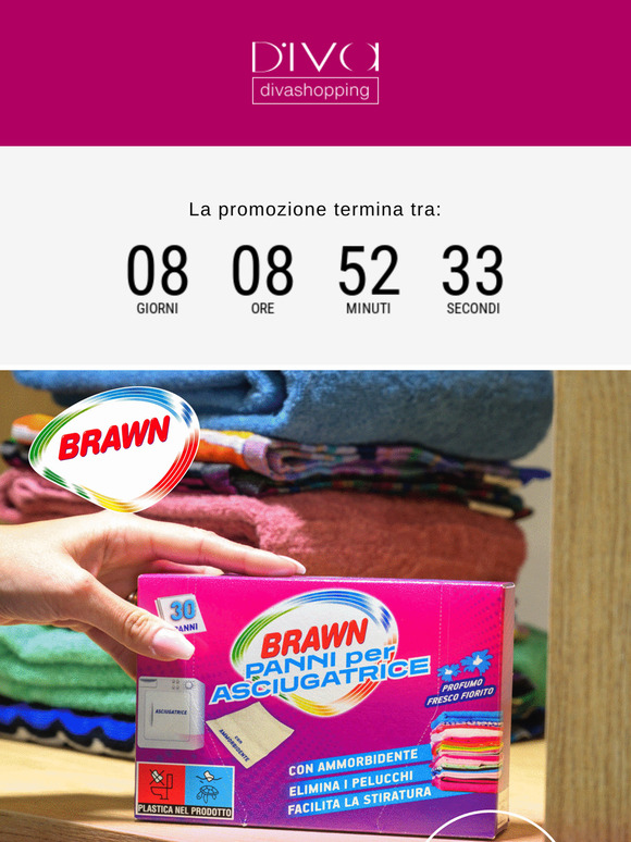 Brawn Bucato ultimi giorni fino al -20%!