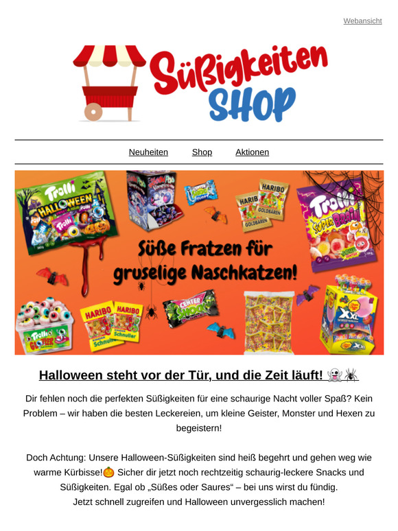 Schnell sein: Halloween steht vor der Tür! 🎃