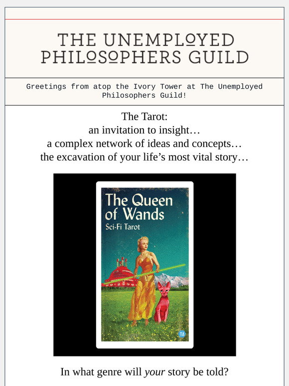 The Unemployed Philosophers Guild Juego de Tarot de Horror de Todd Alcott - Baraja con Ilustraciones Inspiradas en Literatura Macabra y Cultura Pop Espeluznante - Set en Caja con 78 Cartas