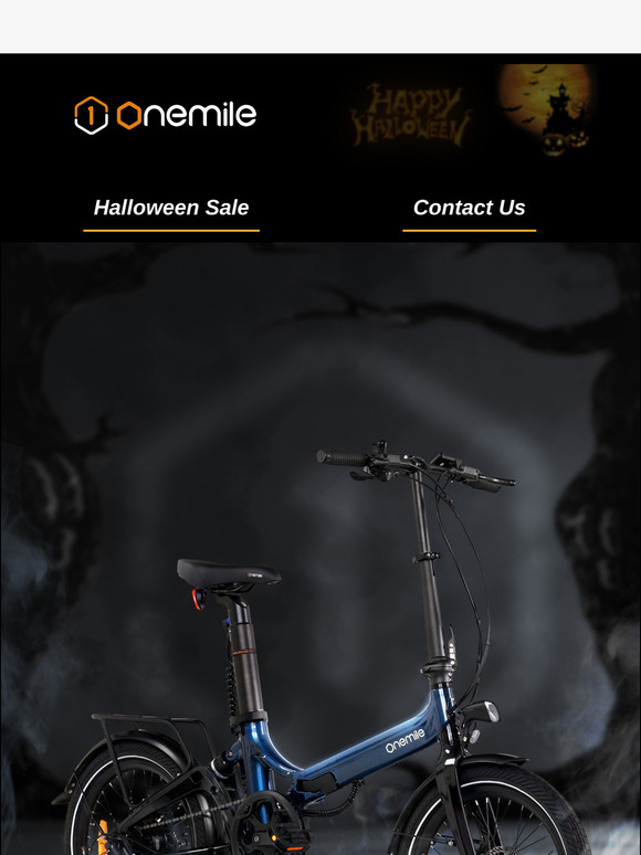 ⏰Onemile E-bike Final Week for Spooky Halloween!🎃