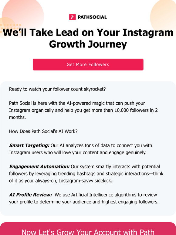 Path Social: Grow to Over 10,000 Followers with Path Social's AI Model ...