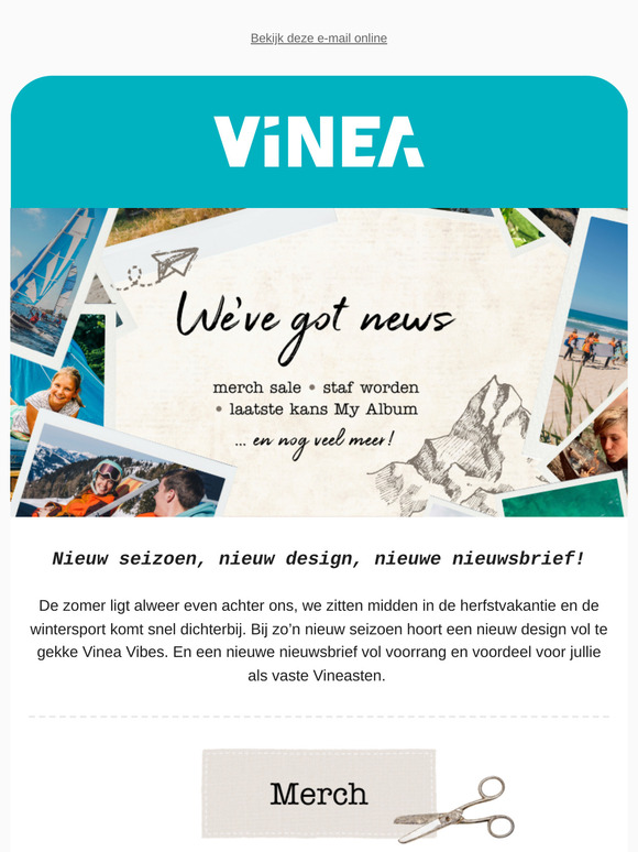 Wat vind je van ons gloednieuwe design?