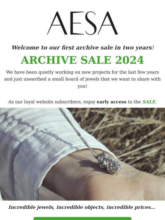 AESA Archive Sale 2024