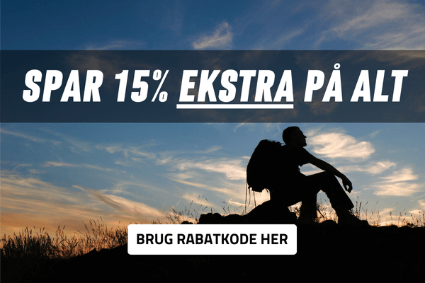15% EKSTRA rabat på ALT i shoppen i 24 timer