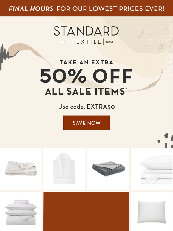 Your Last Chance on Our Deepest Discounts!