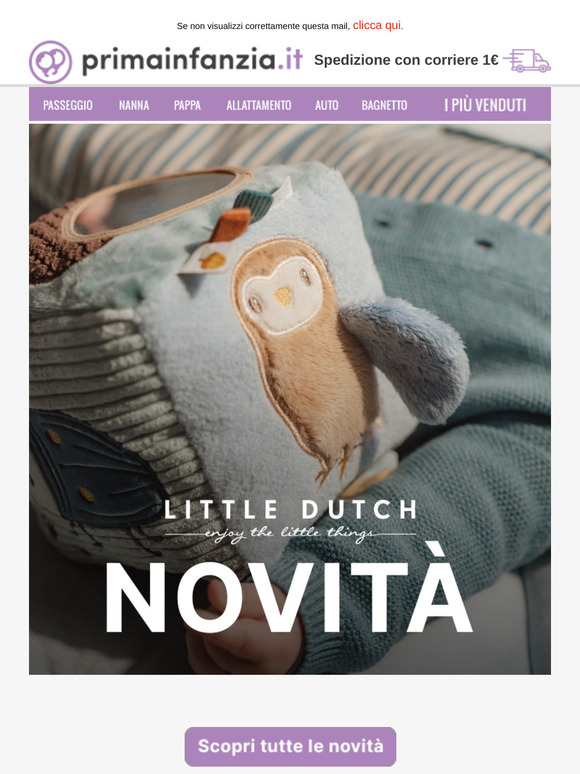 LITTLE DUTCH adorabili novità! Due dolcissime nuove linee del famoso marchio olandese🦉🦌🍄🌸