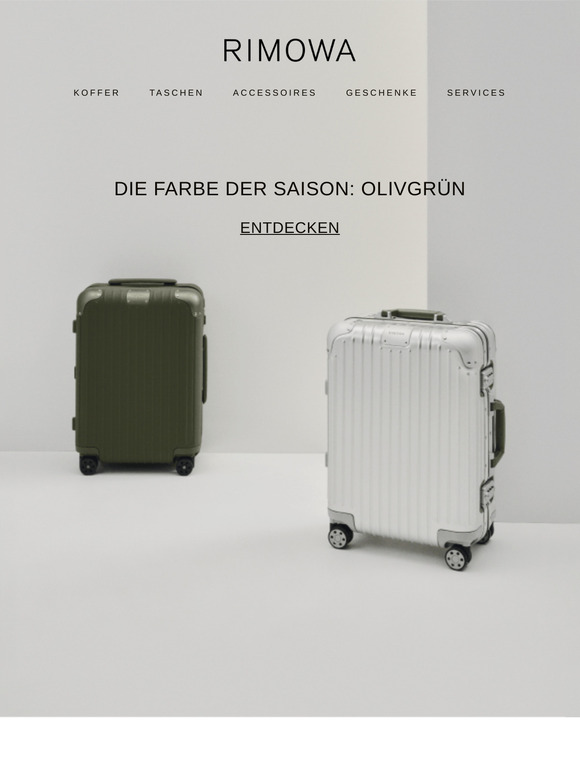Neuheit: Distinct und Twist in Olivgrün