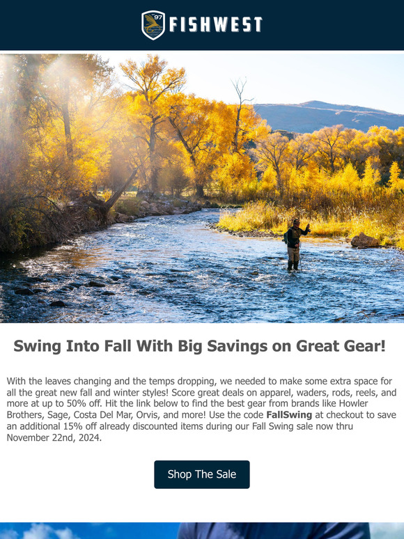 Swing Into Fall: Our Fall Sale is Now Live!