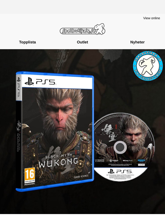 Black Myth: Wukong släpps Fysiskt i December!