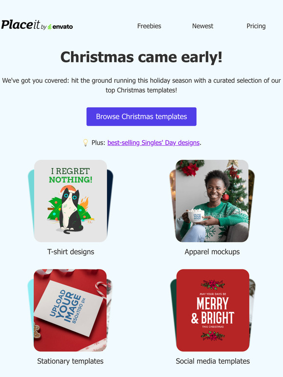 Trending templates: Christmas edition 🎄
