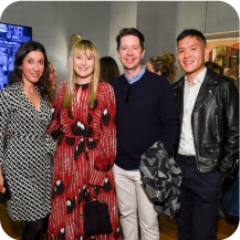 Architectural Digest speakers grouped up for a photo.