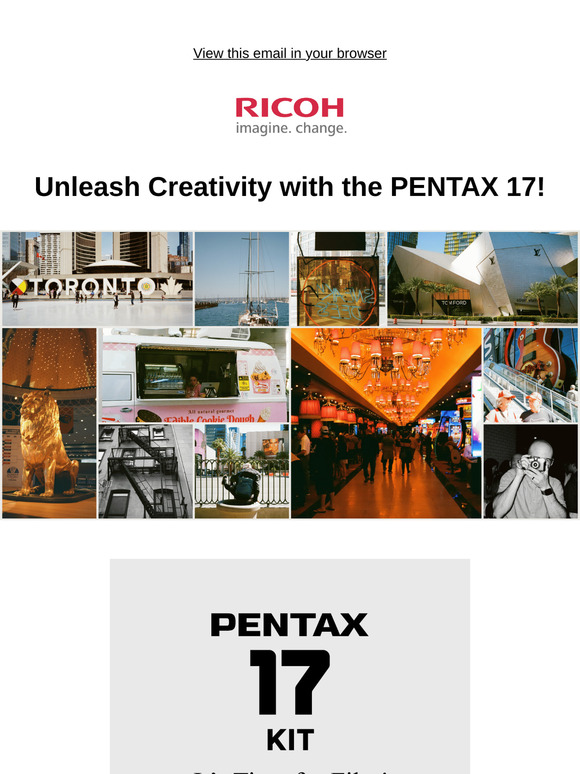 Unleash Creativity with PENTAX 17: It's Time for Film
