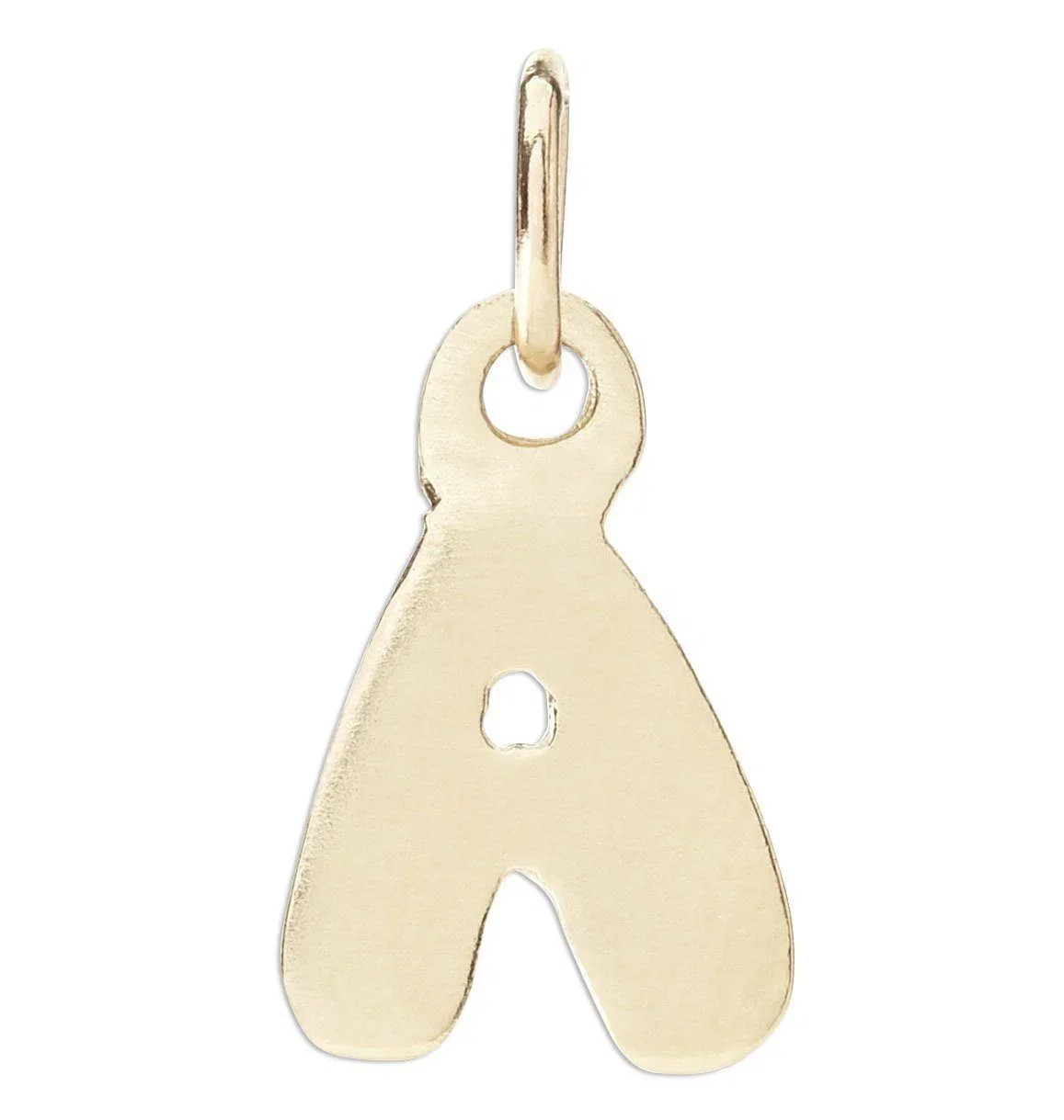 Image of "A" Bubble Letter Charm