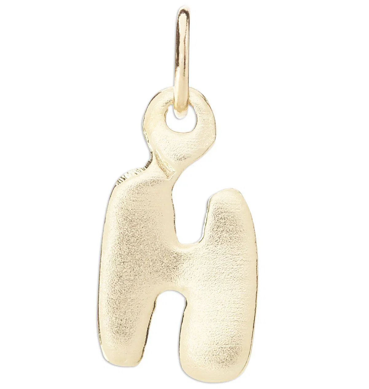 Image of "H" Bubble Letter Charm