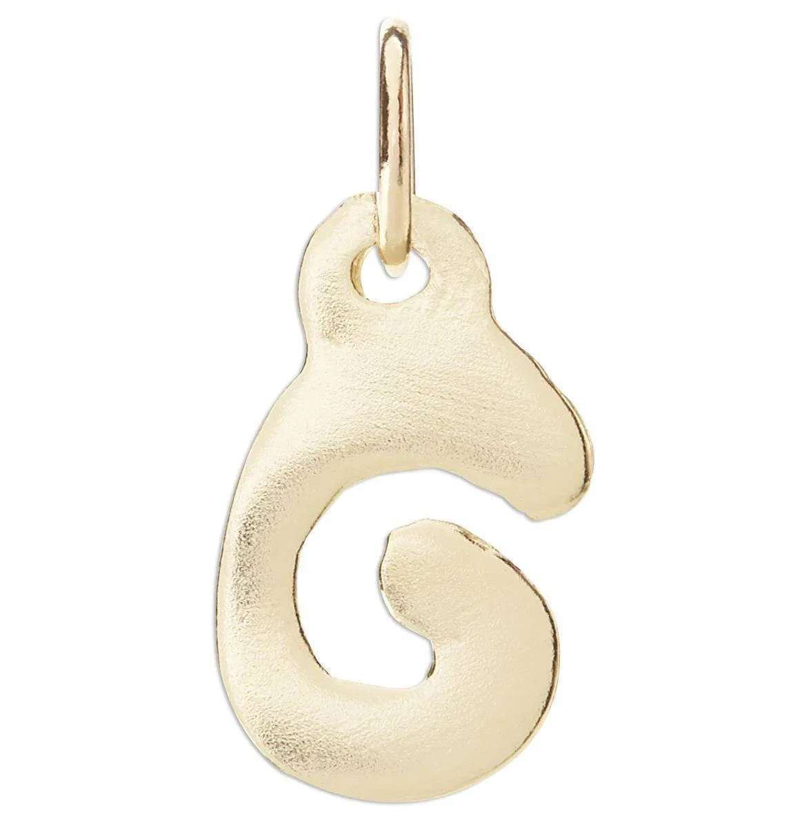Image of "G" Bubble Letter Charm