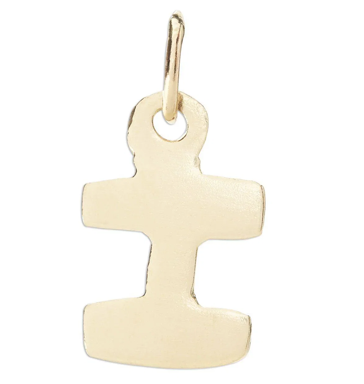Image of "I" Bubble Letter Charm