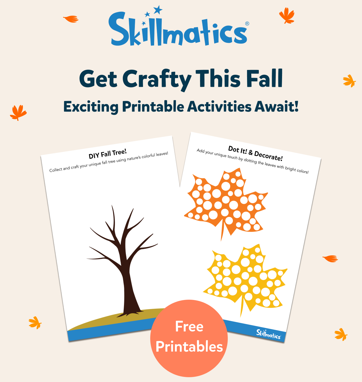 Skillmatics: [🍂Free Printables] Get Ready for Fall Crafts! | Milled