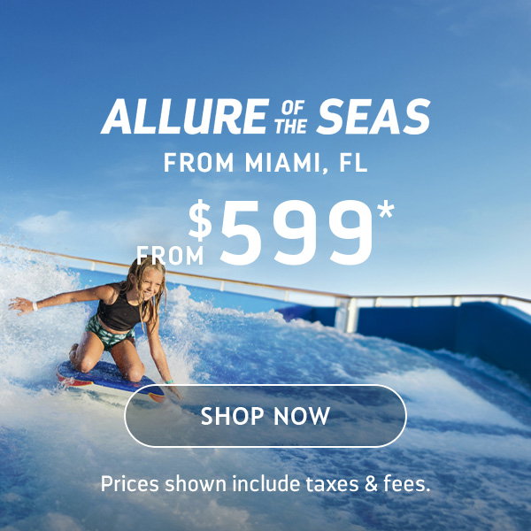 ALLURE OF THE SEAS