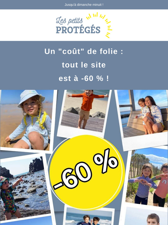 Destockage : -60 % sur tout le site !