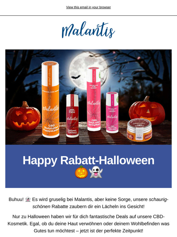 Halloween - Schaurig schöne Rabatte 🎃👻