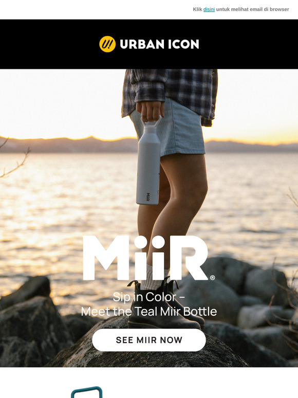 Meet MiiR's New Teal Bottle Collection 😍