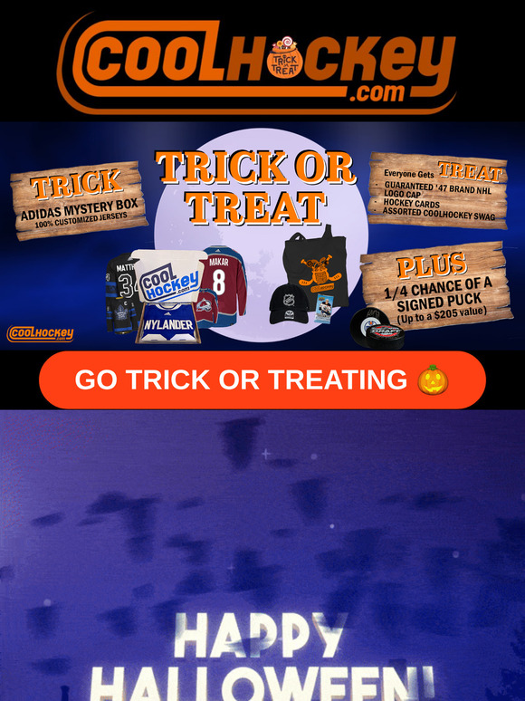 Trick Or Treat MYSTERY BOX! 🎃 ❓ Go Trick Or Treating With CoolHockey This Halloween