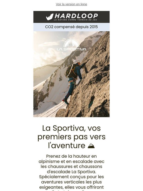 La Sportiva jusqu'à -50 % 😍 C'est le pied !