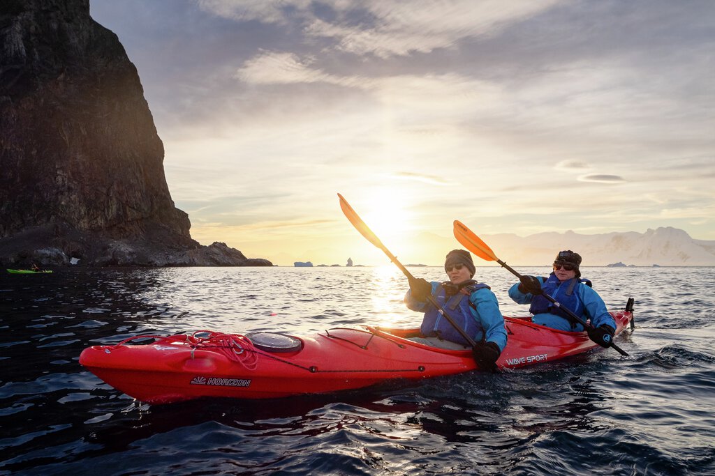 Kayaking in Orne Harbor