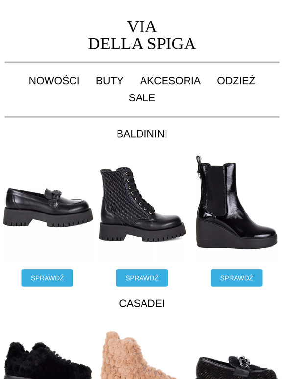 BALDININI x CASADEI nowości FW24