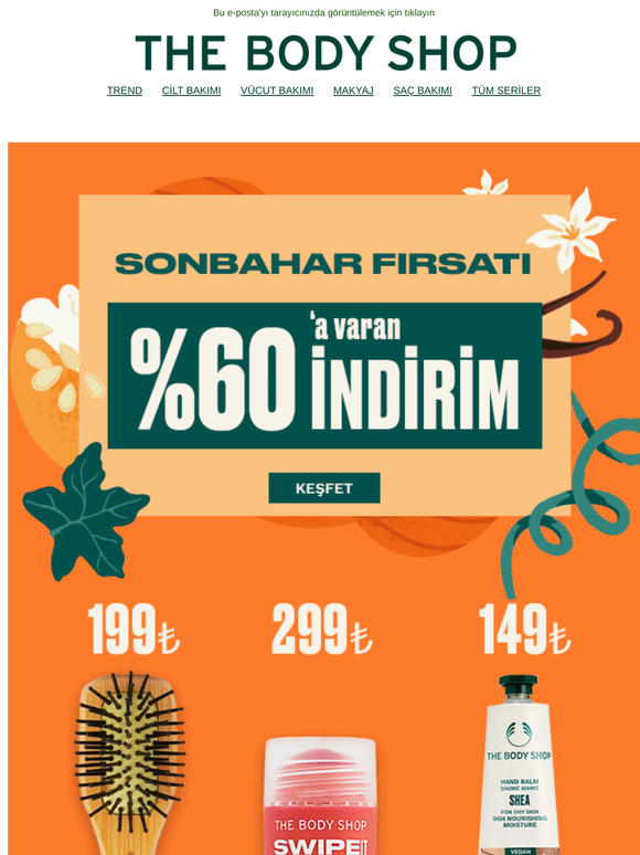 💚 %60'a Varan Sonbahar İndirimi Başladı! 💚