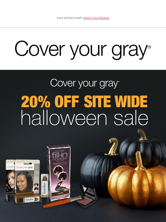 Shop our Halloween Sale today! 20% off site wide!