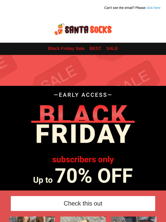 Save Big This Black Friday with Deals Up to 70% Off!