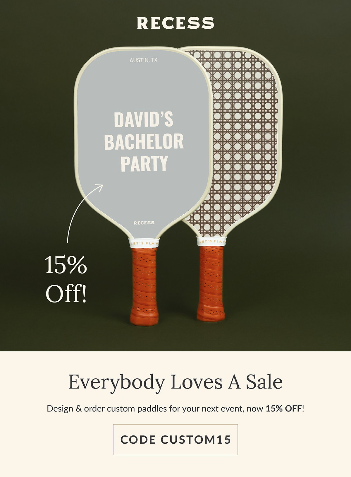 Shop the Custom Paddle Sale
