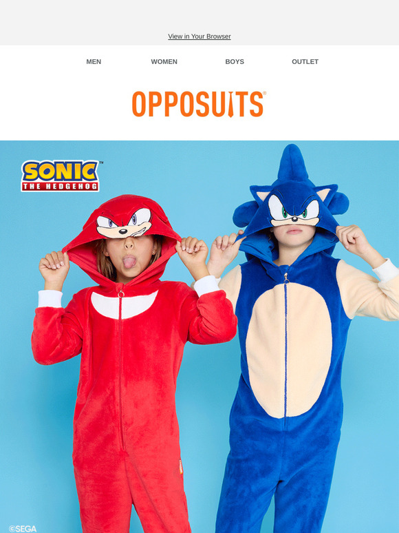NEW IN: Knuckles Onesie for Kids and Adults!