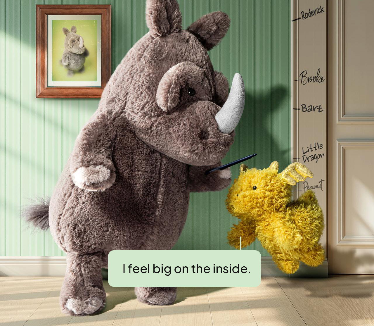 Roderick Rhinoceros Jellycat US: Who's the biggest Jellycat? | Milled
